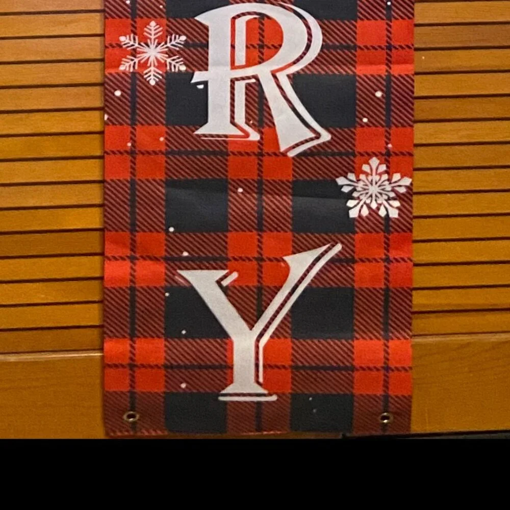 MERRY CHRISTMAS outdoor banners - Picture 5 of 12